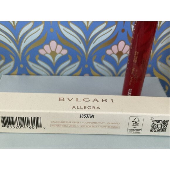 Bvlgari Allegra BACIAMI Eau de Parfum EDP Perfume Travel Size Spray .34 oz /10ml - Picture 3 of 4